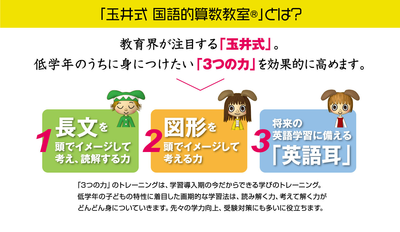 玉井式国語的算数教室体験授業